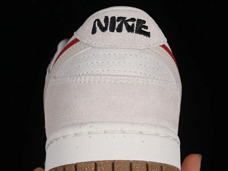 All Categories Nk SB Dunk Series Nk SB Dunk Low Low-top sneakers Foreign trade version Nk SB Dunk Low "85" Gray and red double hook SB low-top sports and leisure sneakers DO9457-100